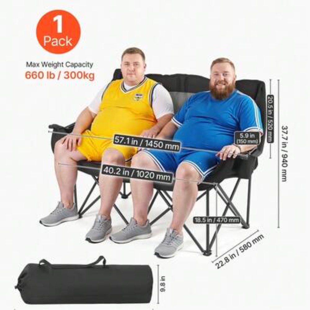 Wine Bag Carry Two - Большое двойное кемпинговое кресло для двух
