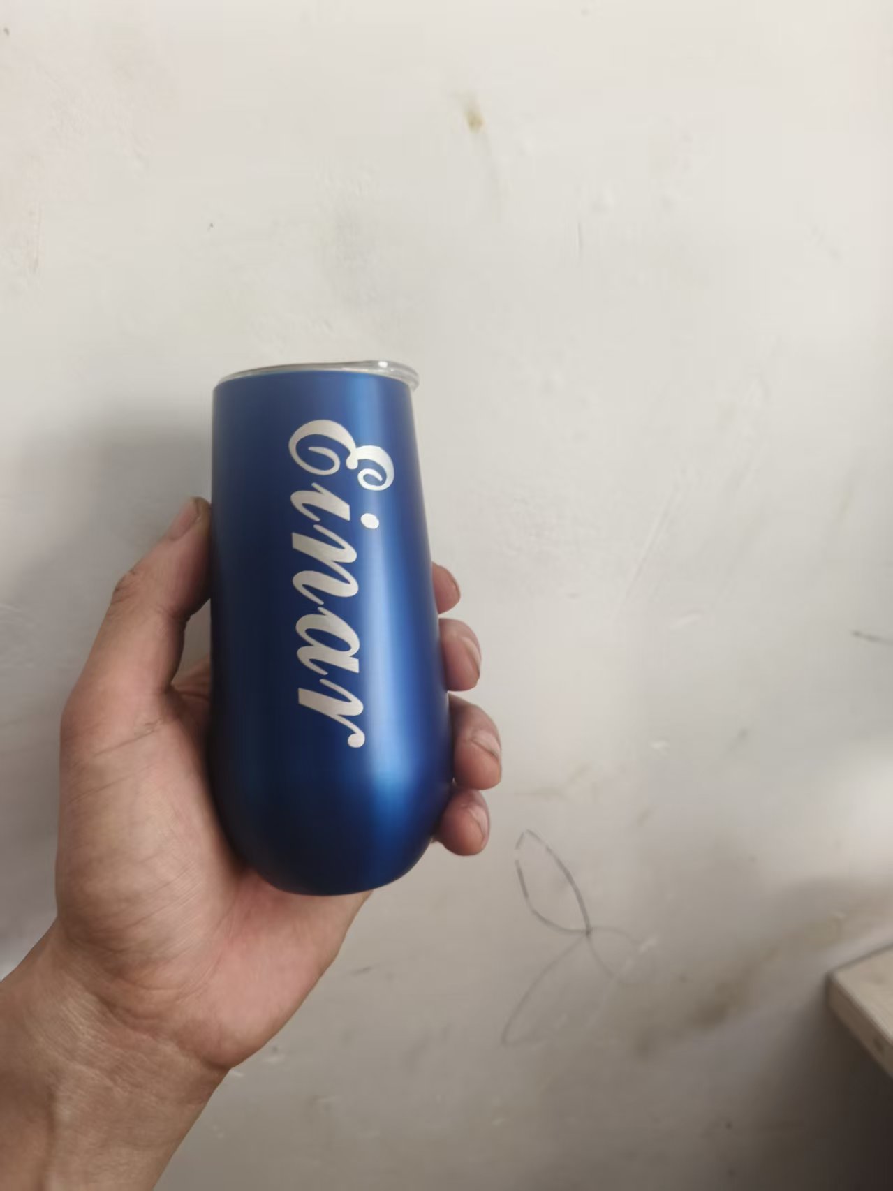 Wine Beer Name - Свадебное имя на заказ, термос из