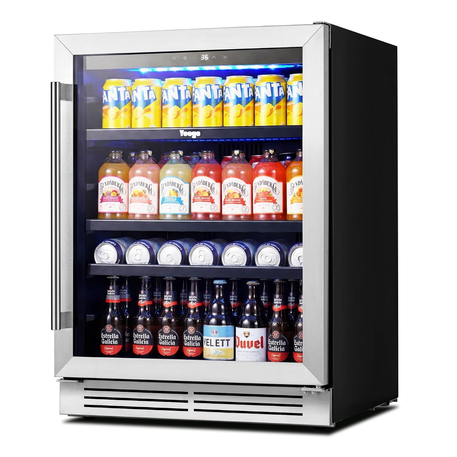 Холодильник для напитков на 24 – обзор и цена Wine Beer Fridge Under Counter