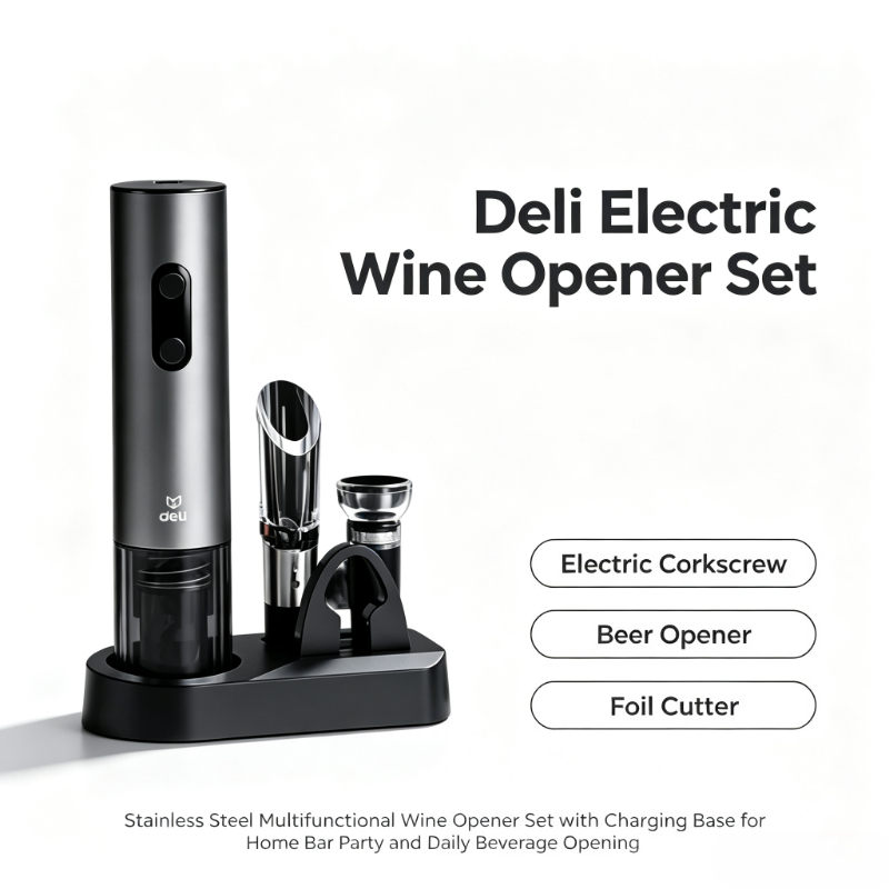 Набор электрических открывалок – обзор и цена Wine Beer Deli